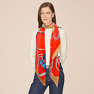 小物 SS2004 HERMES CARRE40 SCARF Hermes Carre40 Scarf SS2004 Deadstock 41cm Classic Horse